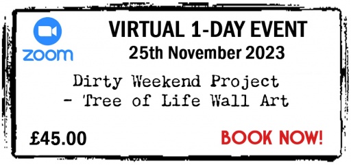 VIRTUAL - Zoom Event - 25th November 2023 - Full Price £45 - Tree of Life Wall Art Virtual Retreat